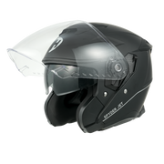 D.O.T. & ECE Daytona Spyder Jet- Dull Black