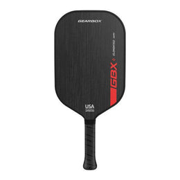 Gearbox GBX Raw Carbon Fiber Pickleball Paddle